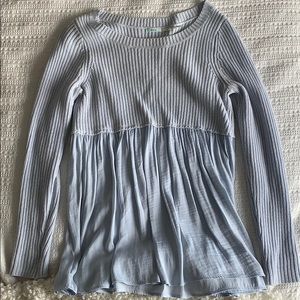 Light blue sweater